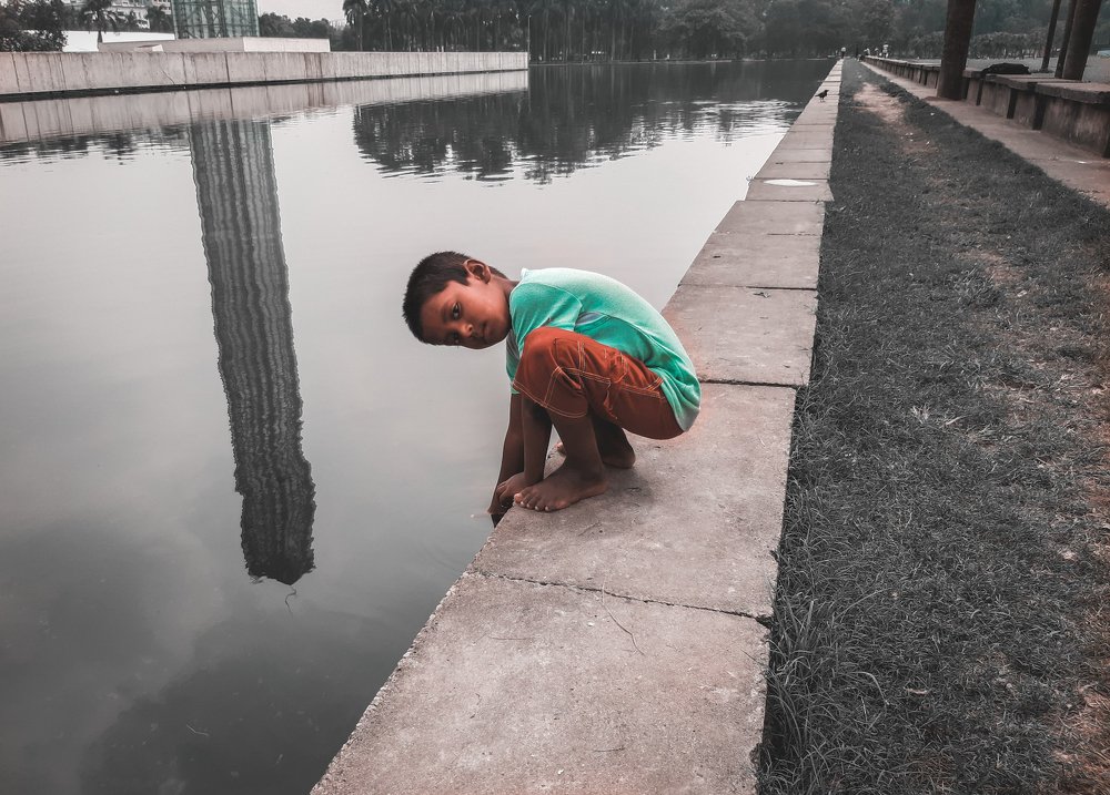 Street child of Dhaka