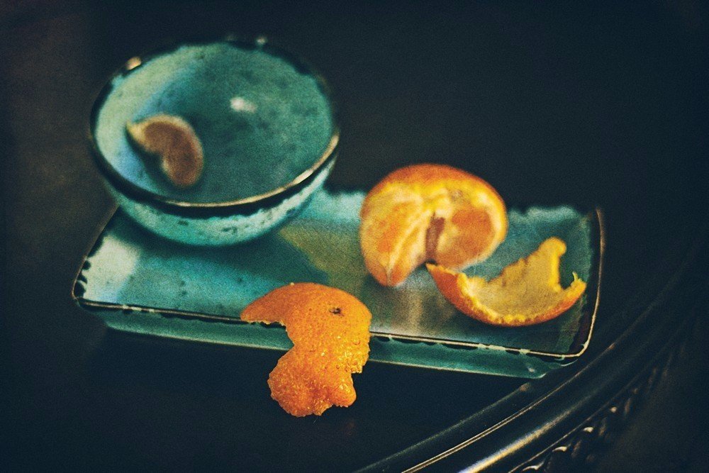 Половинка мандарина