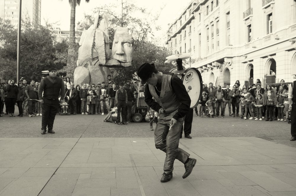 Chinchinero II, PLaza De Armas, Santiago de Chile.