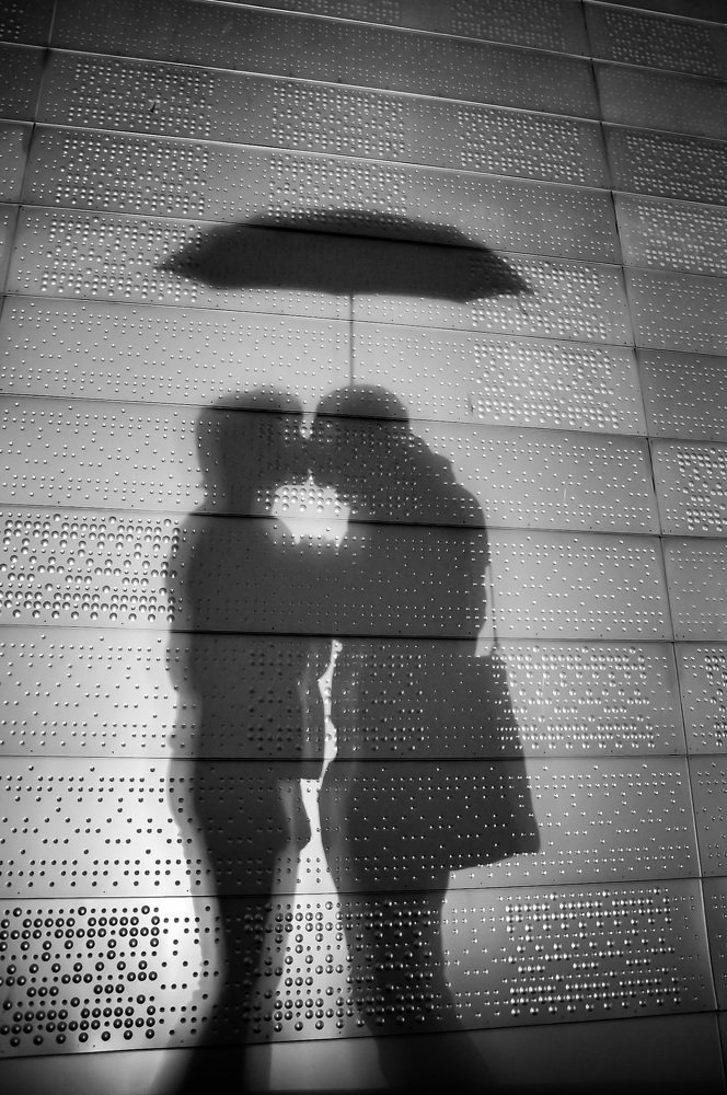 Kiss me, soon, while our ourselves are distracted by the rain, by life...