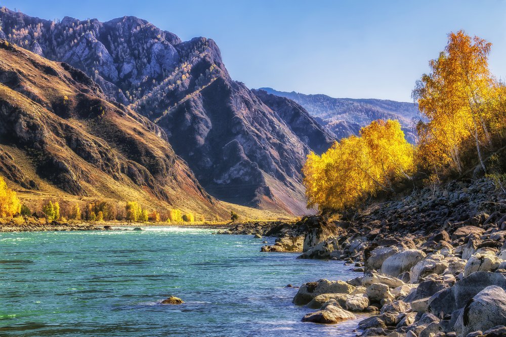 Янтарь и бирюза.