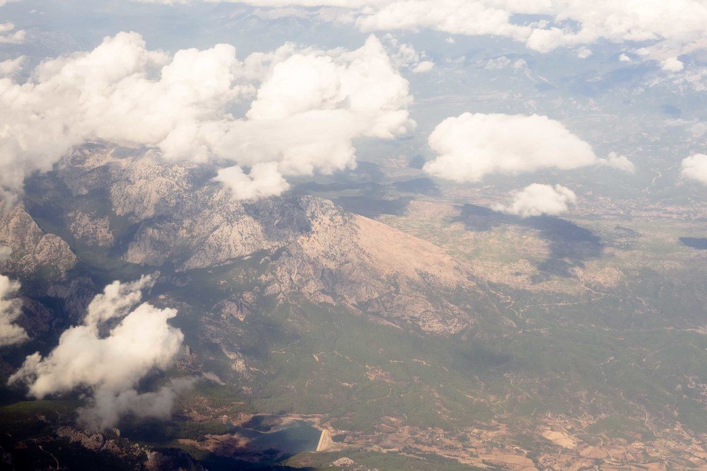 Горы в облаках