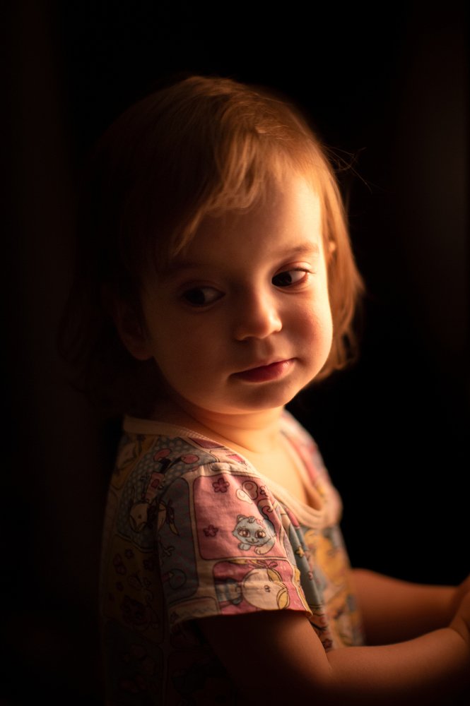 Дочка перед сном