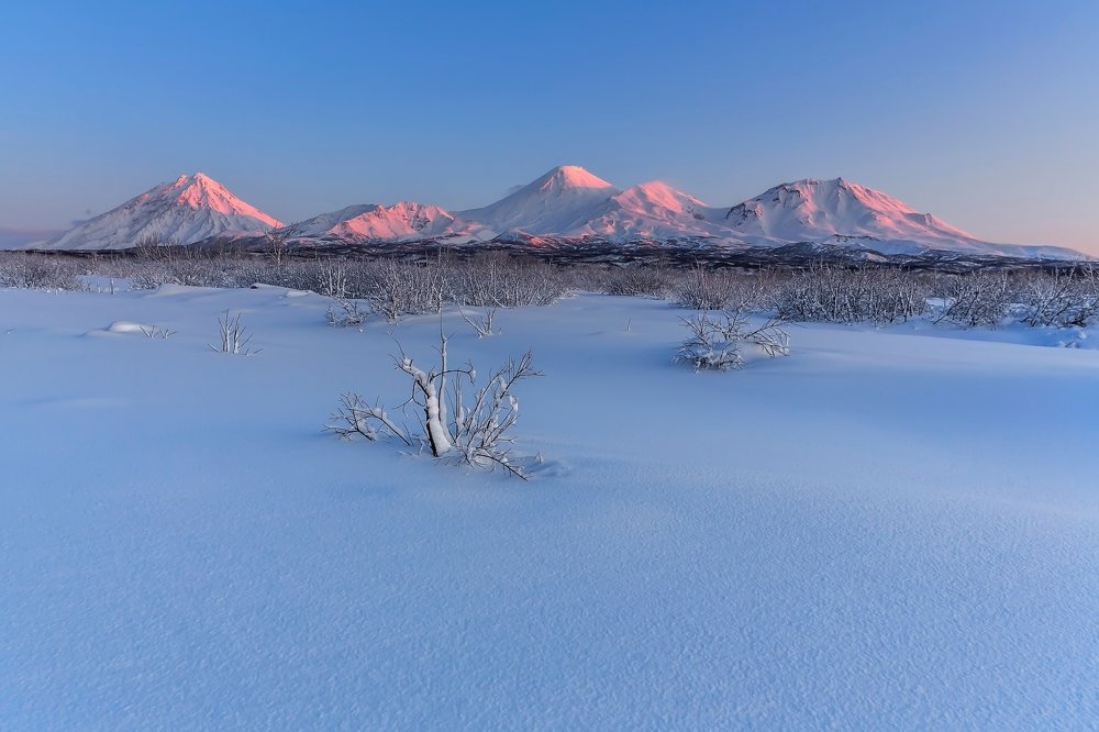 Утро на краю земли.... Morning on the edge of the earth....