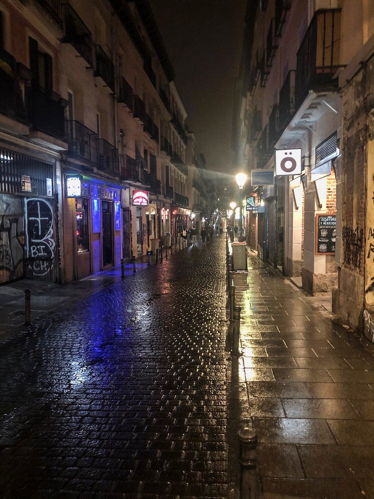 Мадрид ночной