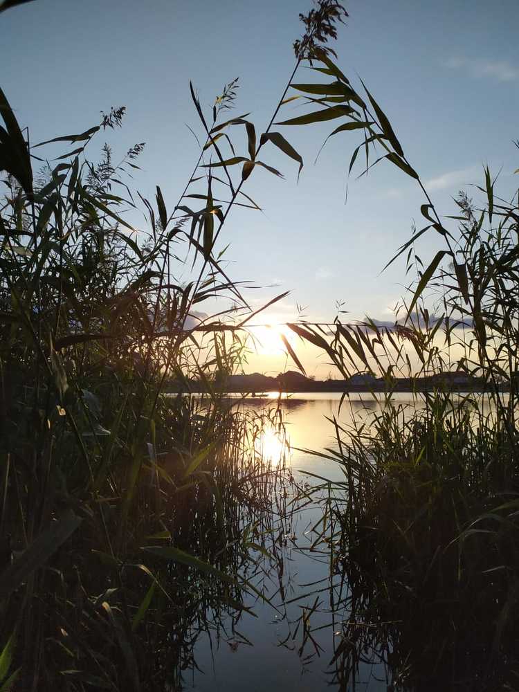 Закат над Волгой
