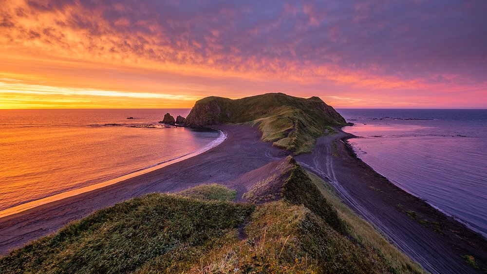 Sunrise on the Cape of Eustace