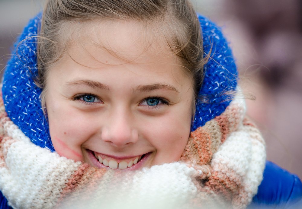 Синеглазая девочка