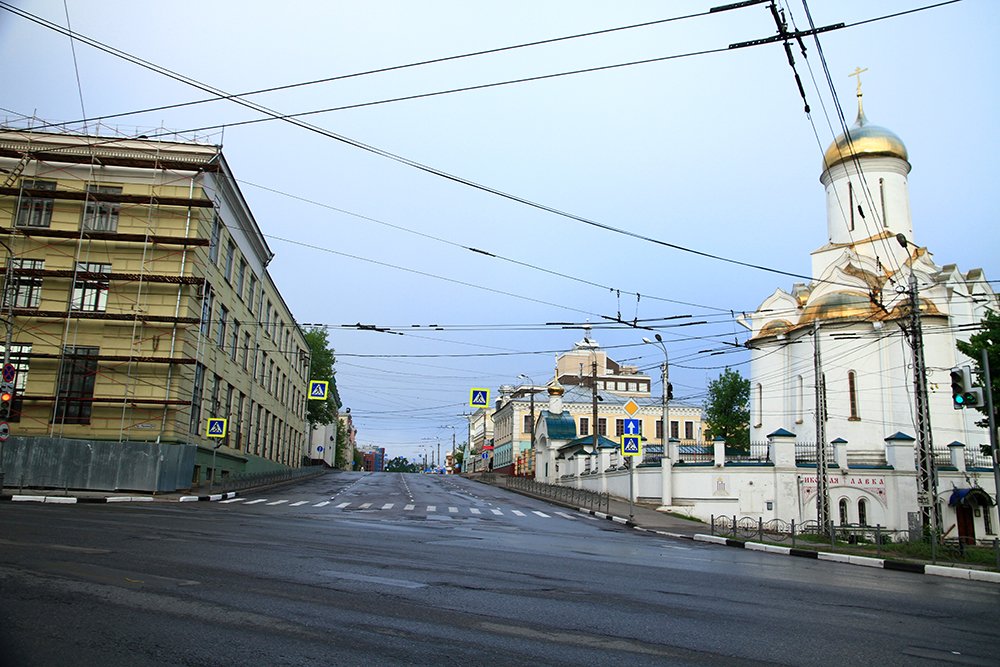 г.Иваново. Город без людей.