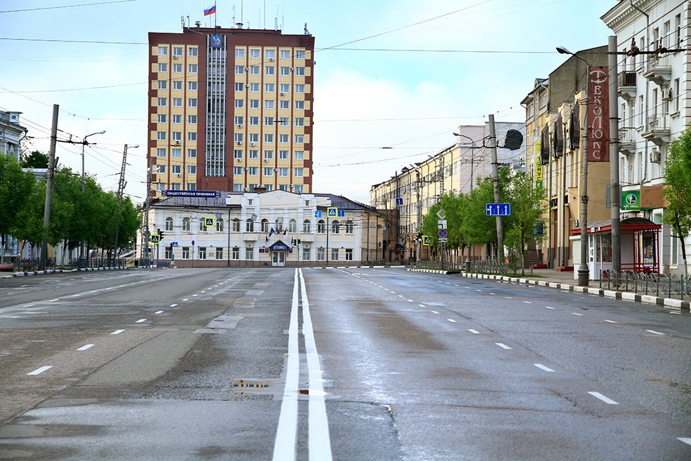 г.Иваново. Город без людей.