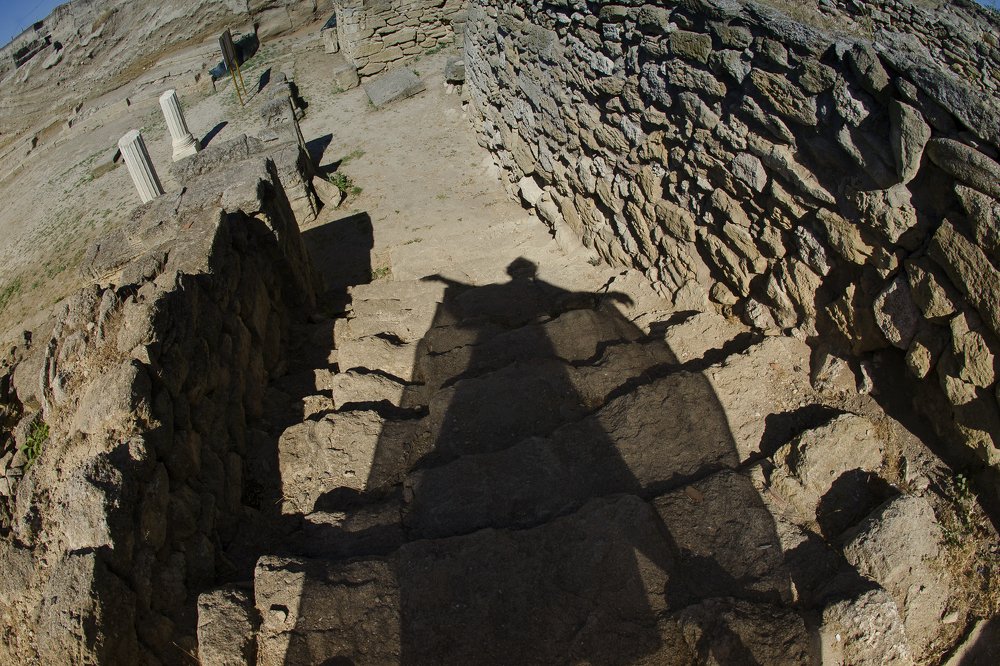 Городище Нимфей. Крымский полуостров