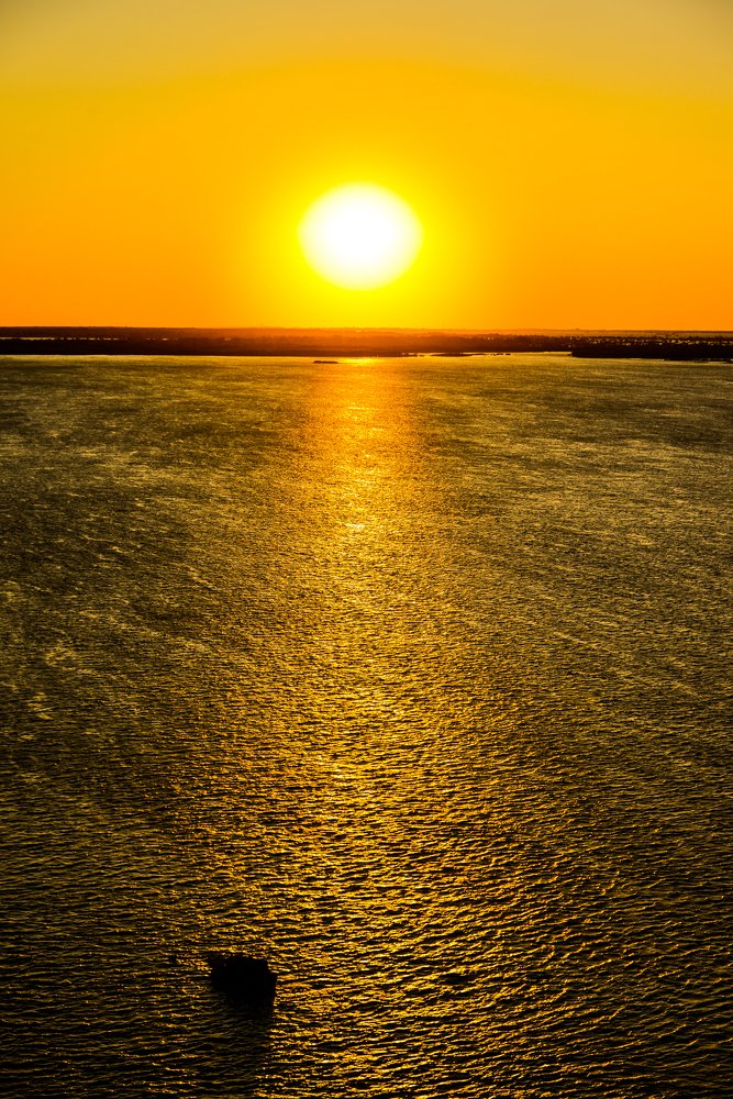 Закат над Амуром