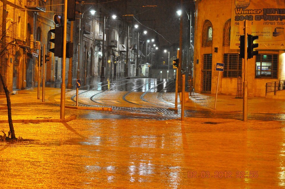 ночь наступает