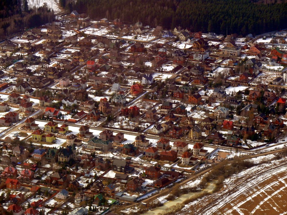 Дачный поселок.