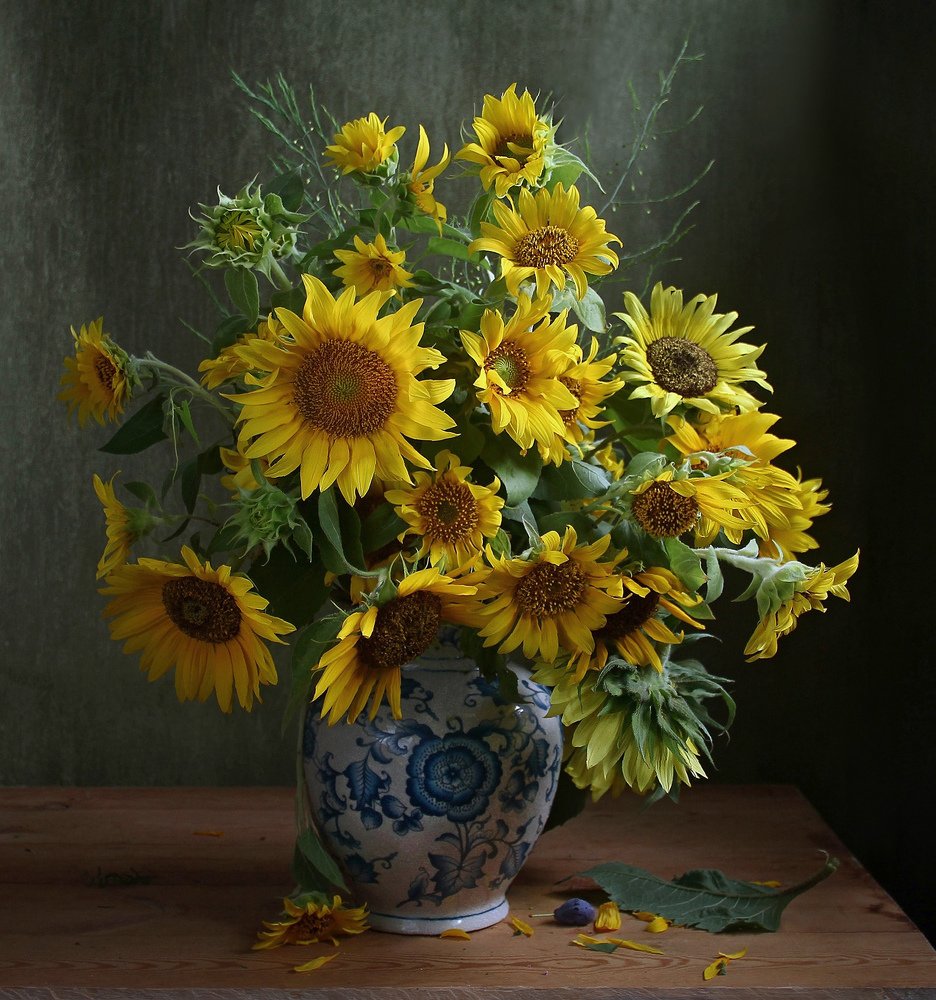 Подсолнухи