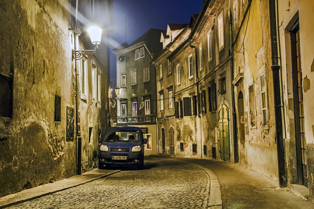 Тихий вечер старого города