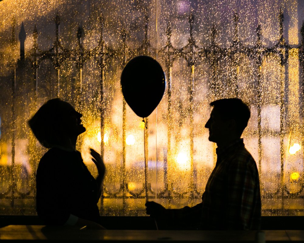 Дождь за окном.