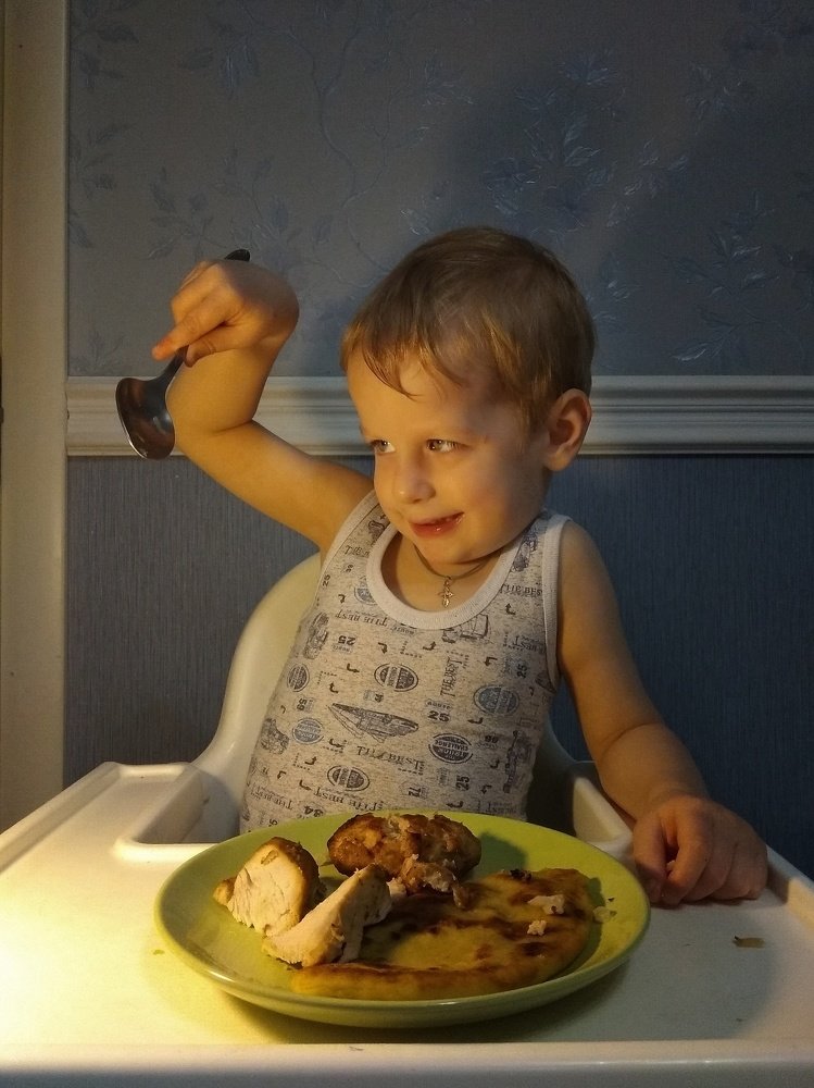 Большая ложка.