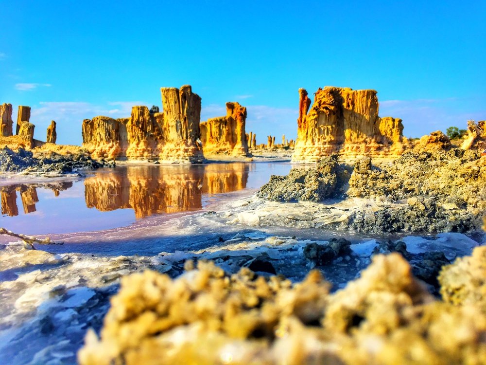 Соленное озеро