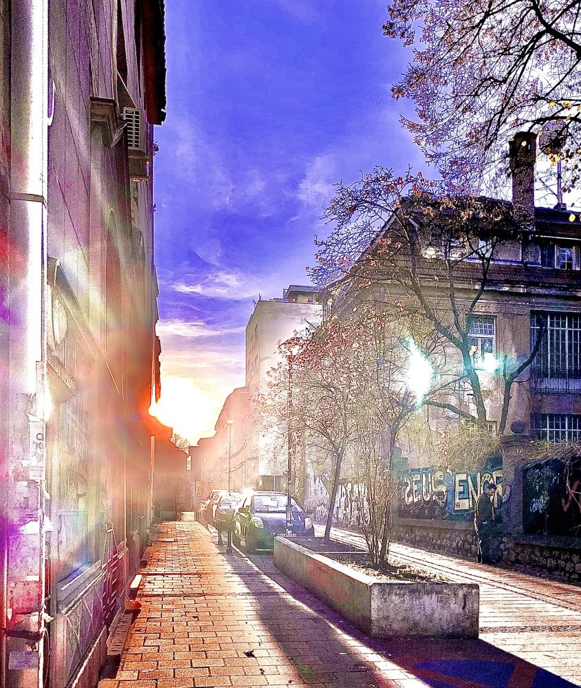 Belgrade. The old city.