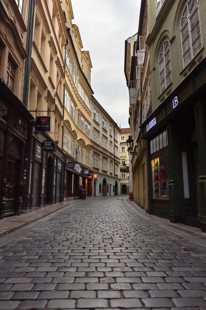 Прага, утро