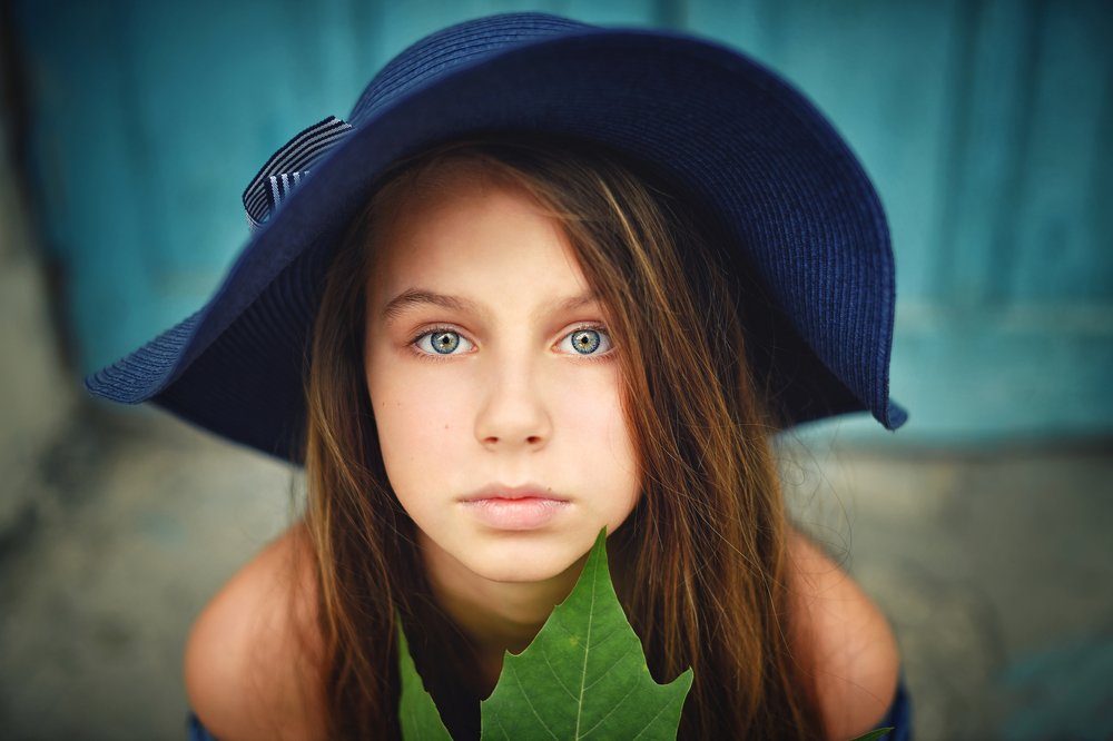 Девочка с глазами словно океан