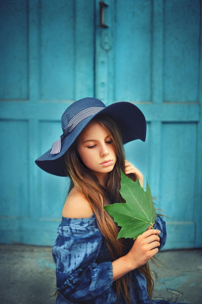 Дама в шляпе