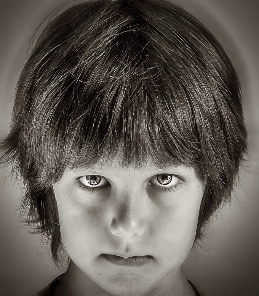 Гипноз от внука ))