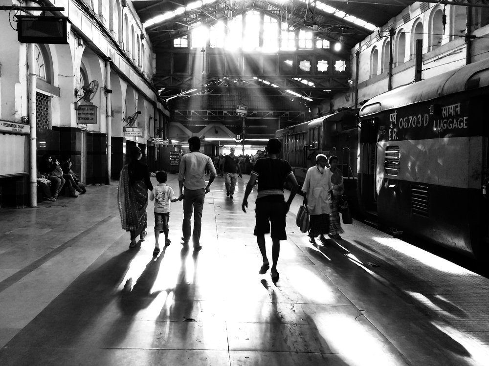 The light and shadow