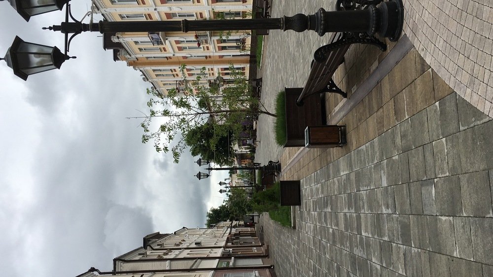 Кабардинская улица,недавно стала пешеходной