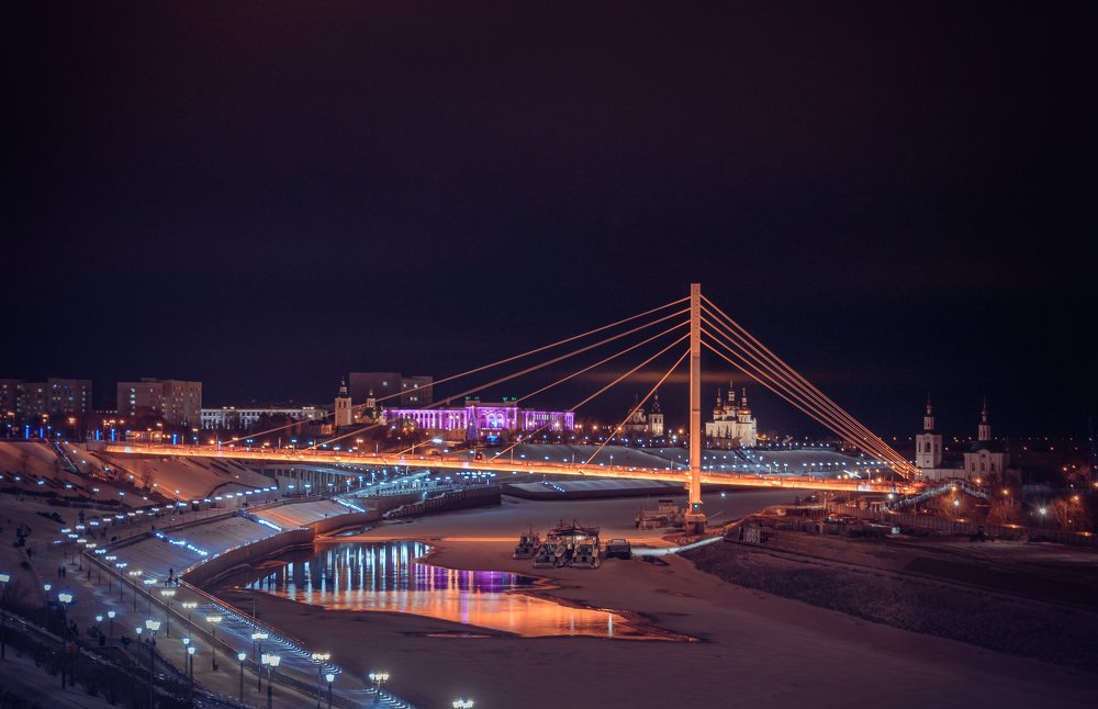 Вечерняя Тюмень