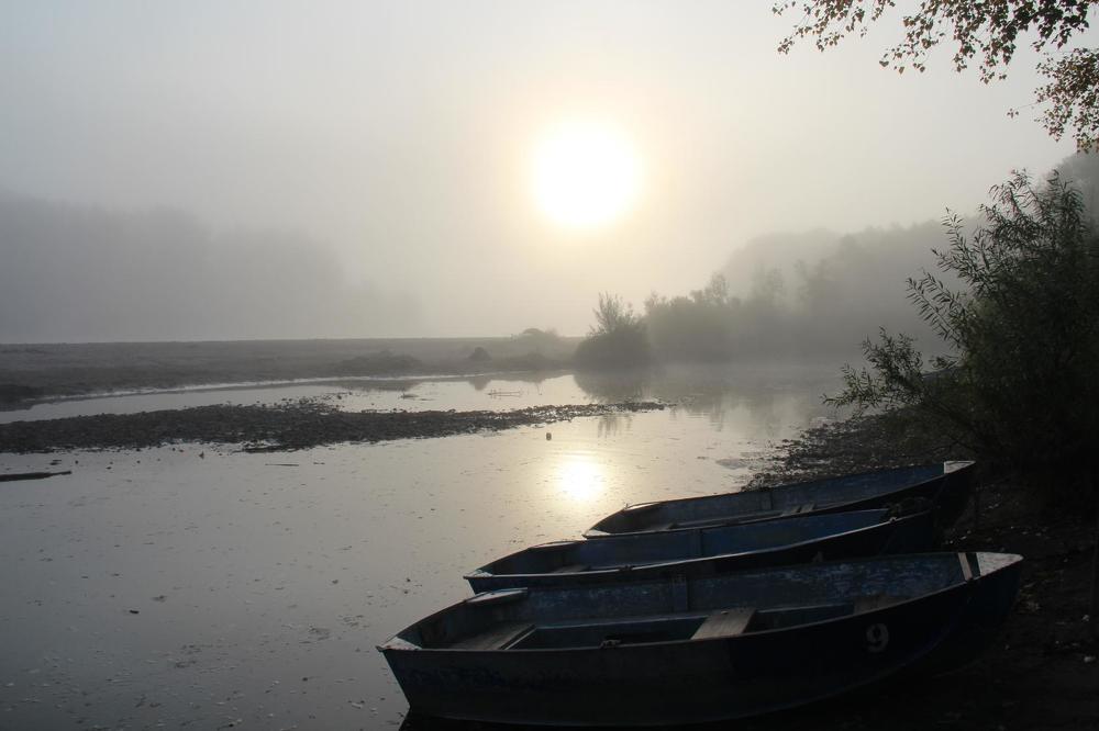 Ранее утро на Чарыше.