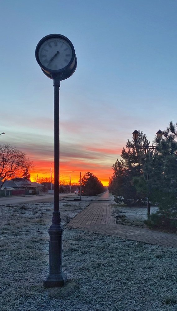 Морозное утро