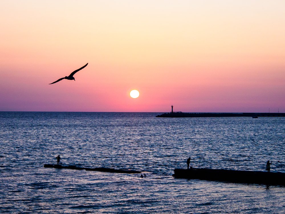 Сочи, закат.