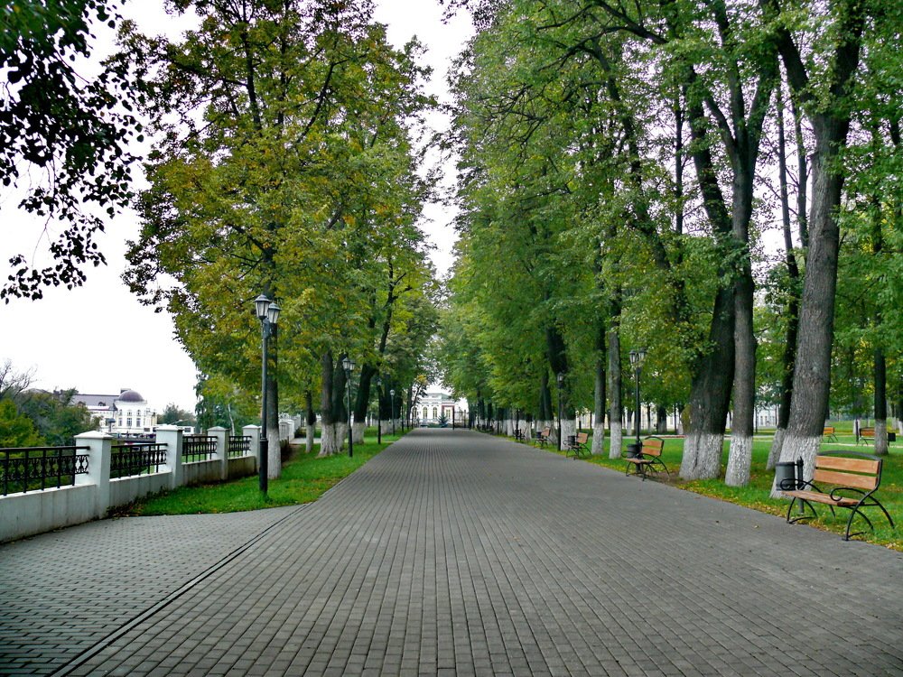 Пасмурный день.