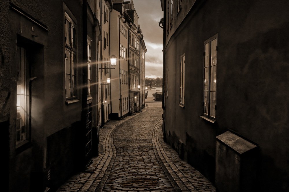 Улицы Стокгольма.