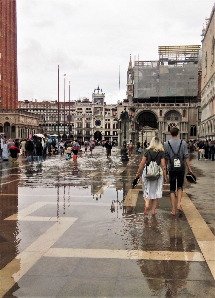 Прилив. Венеция