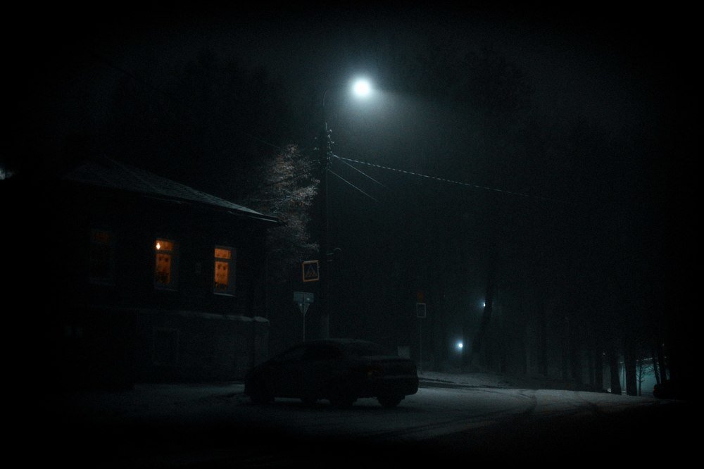 Ночной Суздаль.