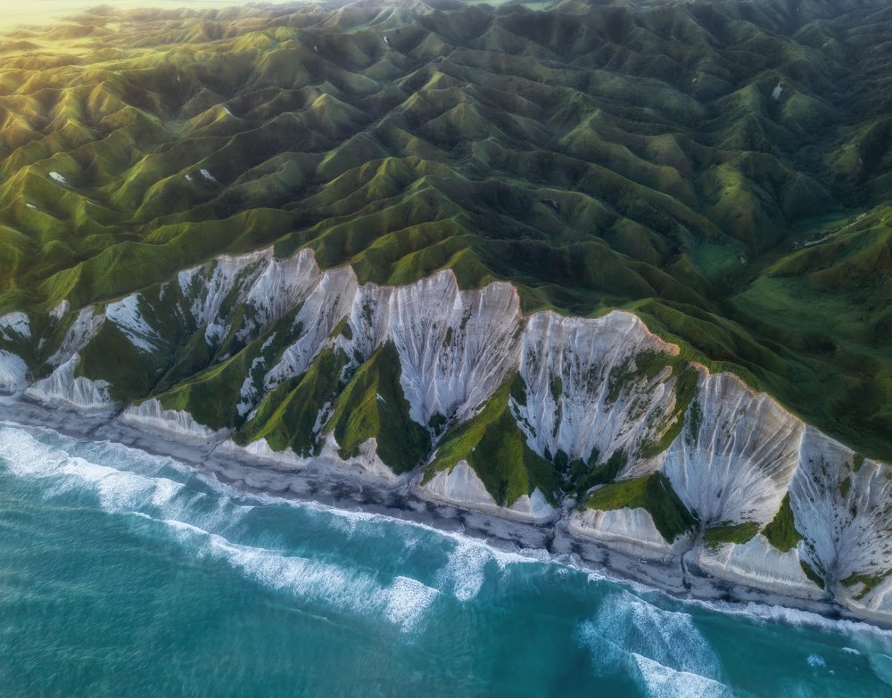 Итуруп. Белые скалы.