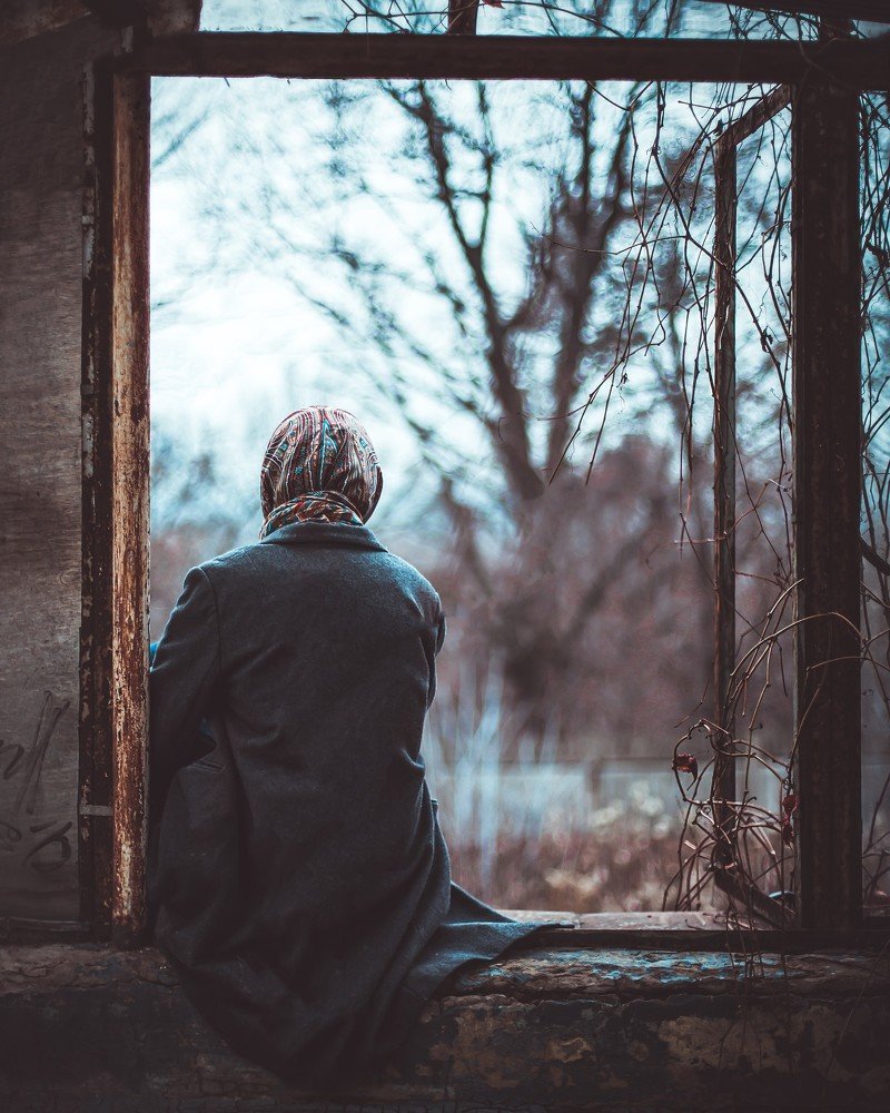 В непроглядной ледяной тишине