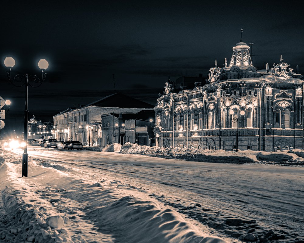 Ночной Бийск