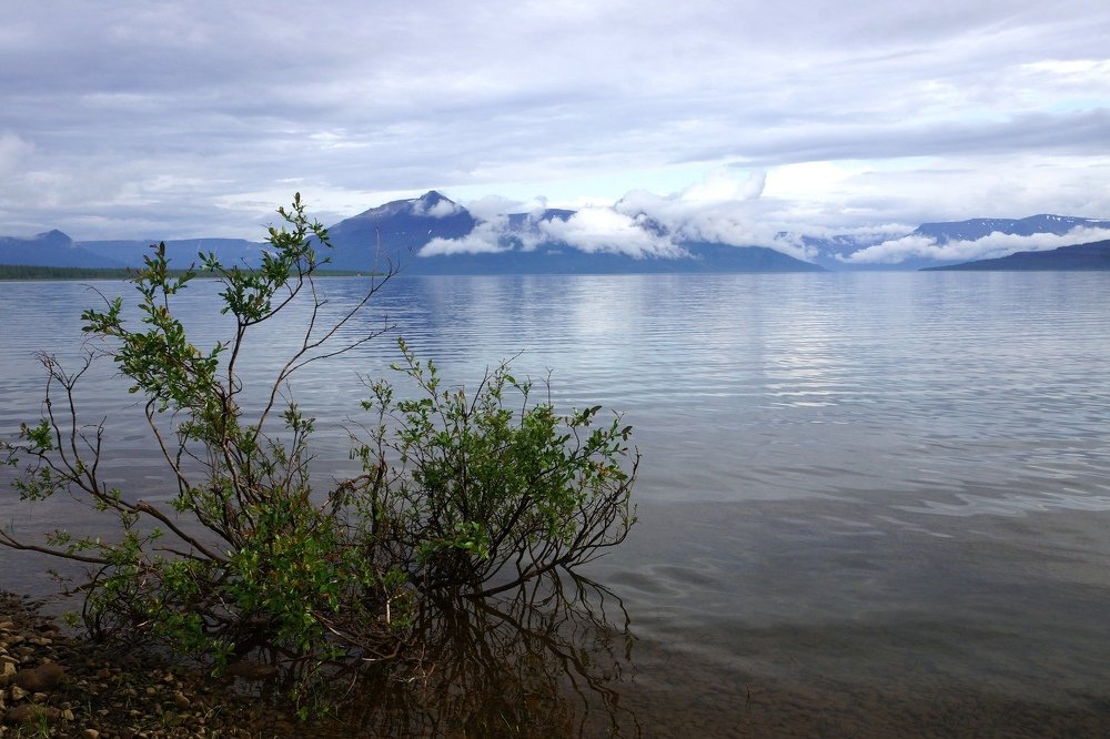 Утро на озере Лама