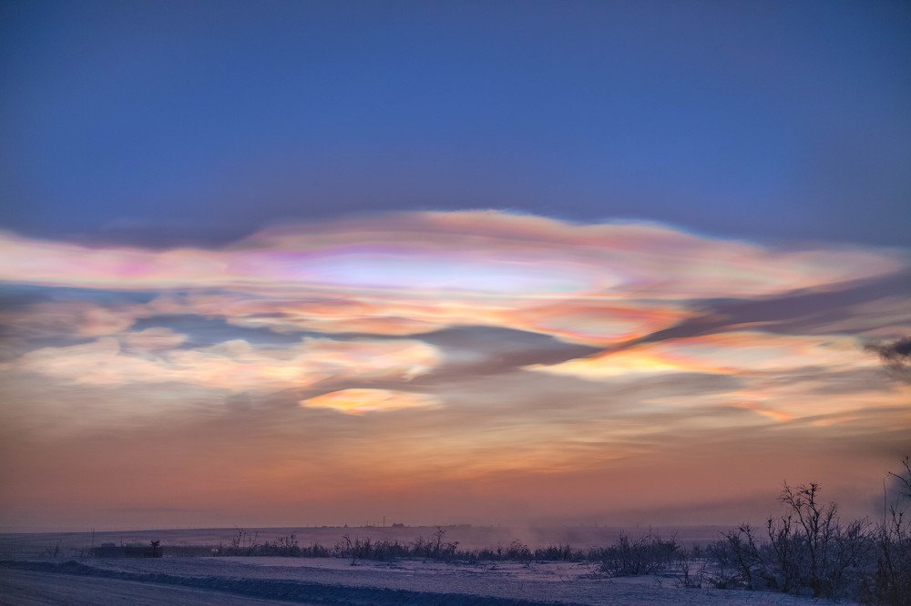 Polar stratospheric clouds