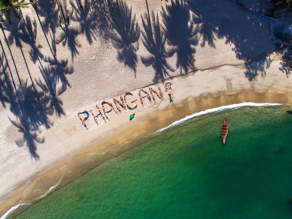 Flashmob on Koh Phangan