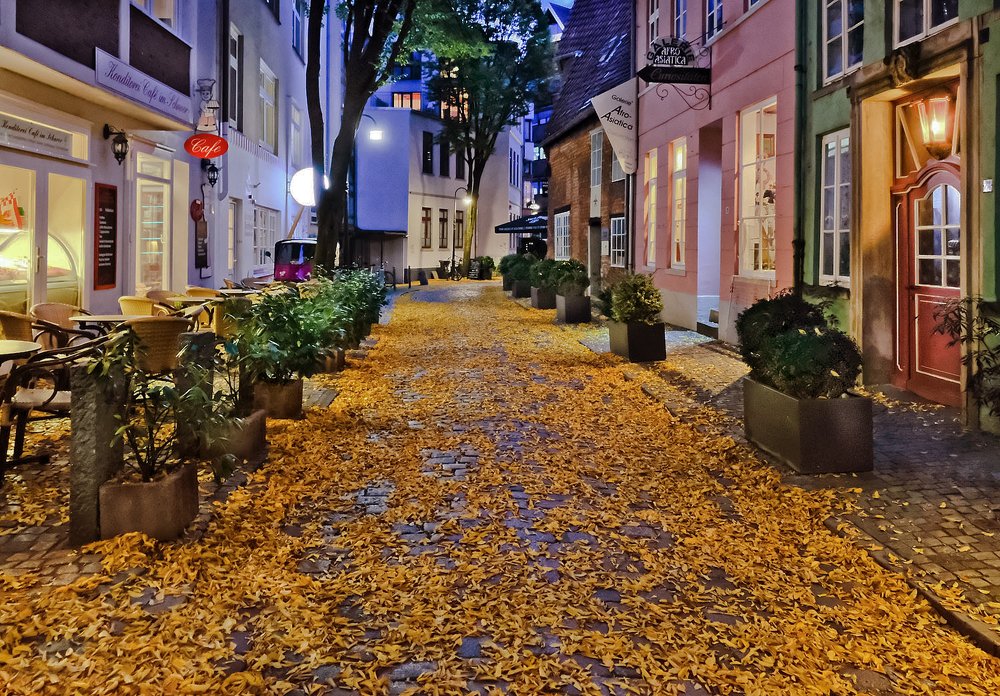 Der Schnoor in Bremen.