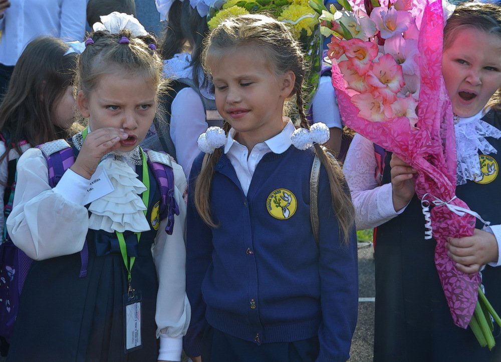 Первый раз в первый класс.