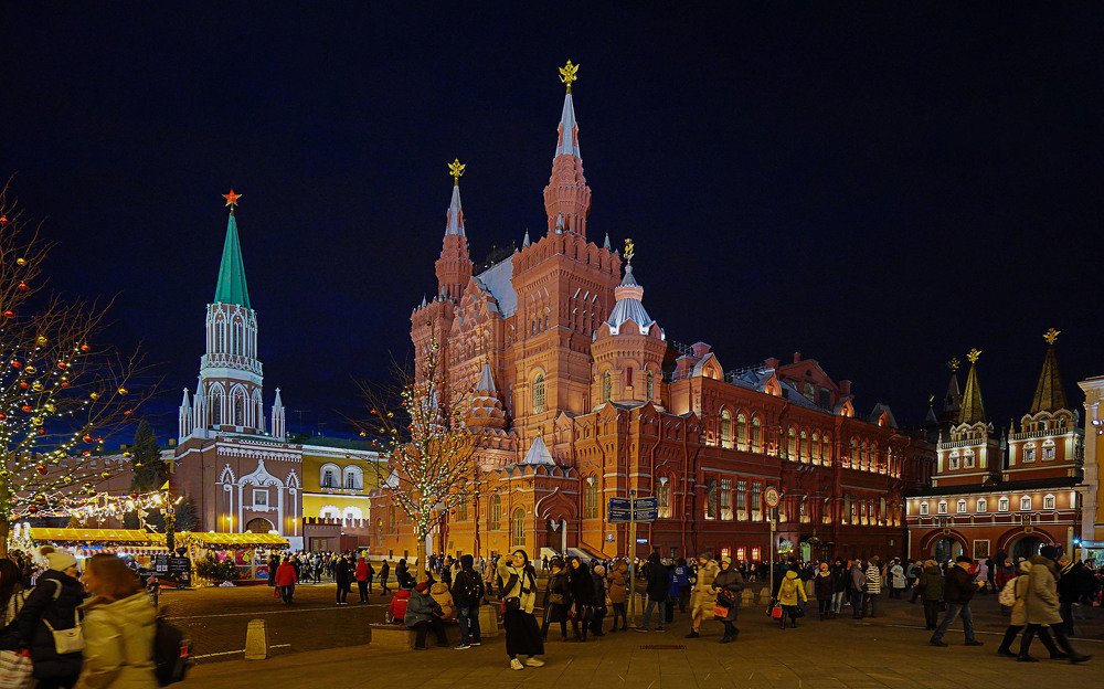 Новогодняя Москва
