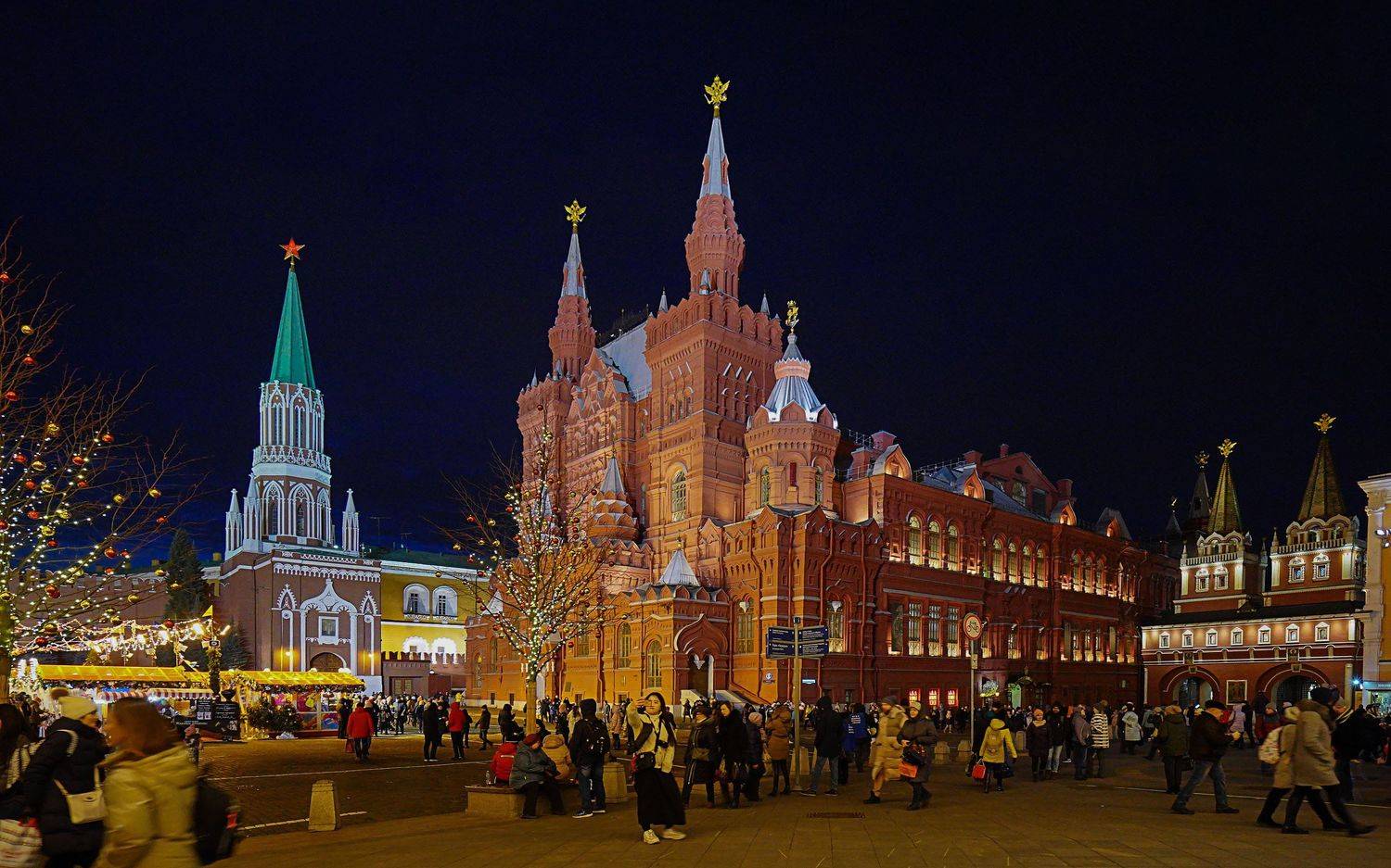 Новогодняя Москва