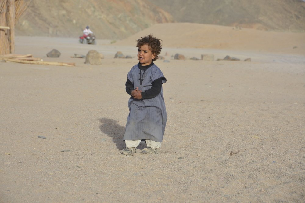 Маленький хозяин большой пустыни...