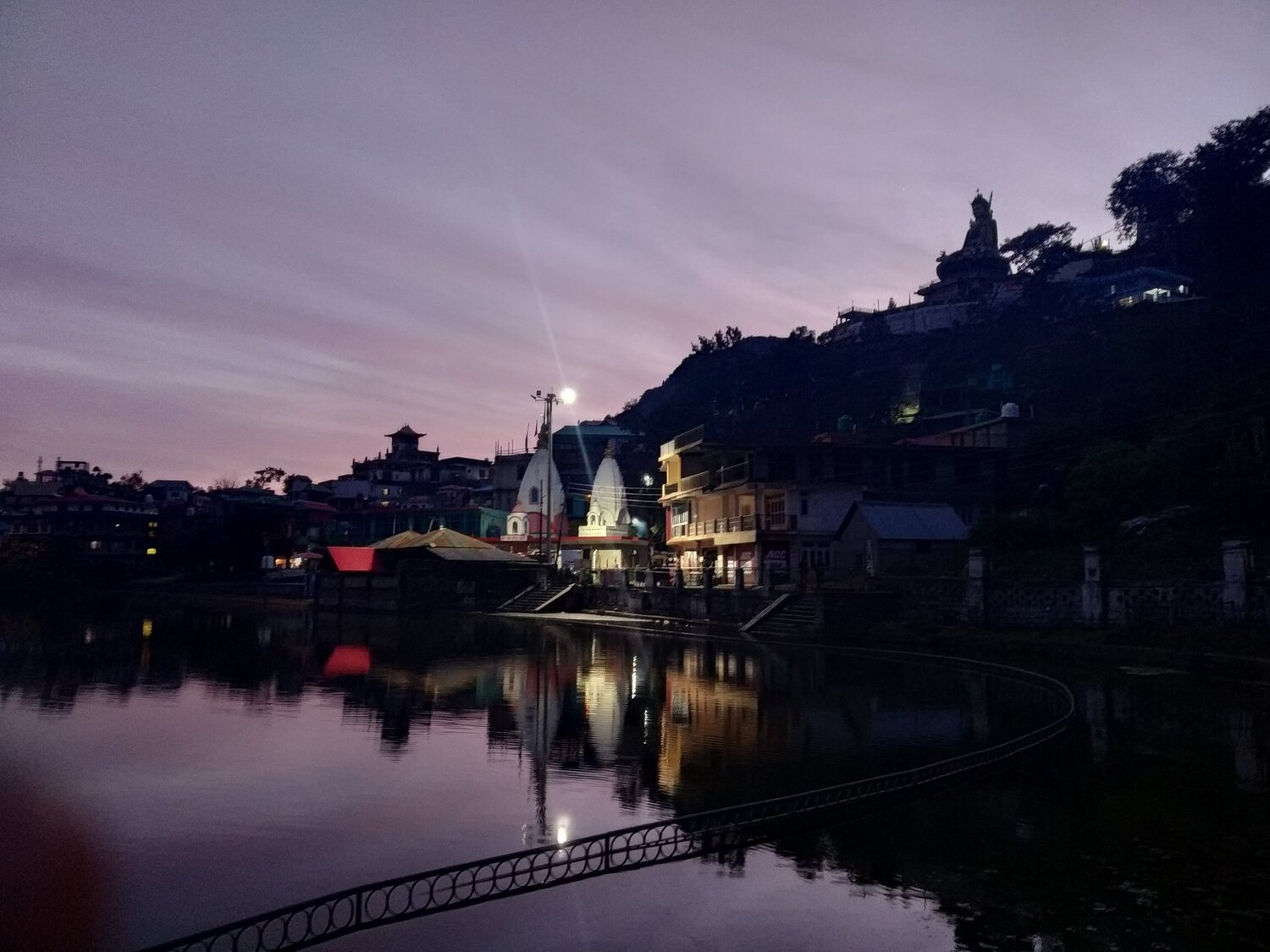 Twilight and Lake  View